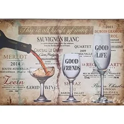 Cavetown Metalen Borden|Sauvignon Blanc Wine - metalen bord