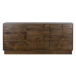 Mysons Dressoirs|Industriele Kasten|Savanne Dressoir Mangohout Walnoot 180cm