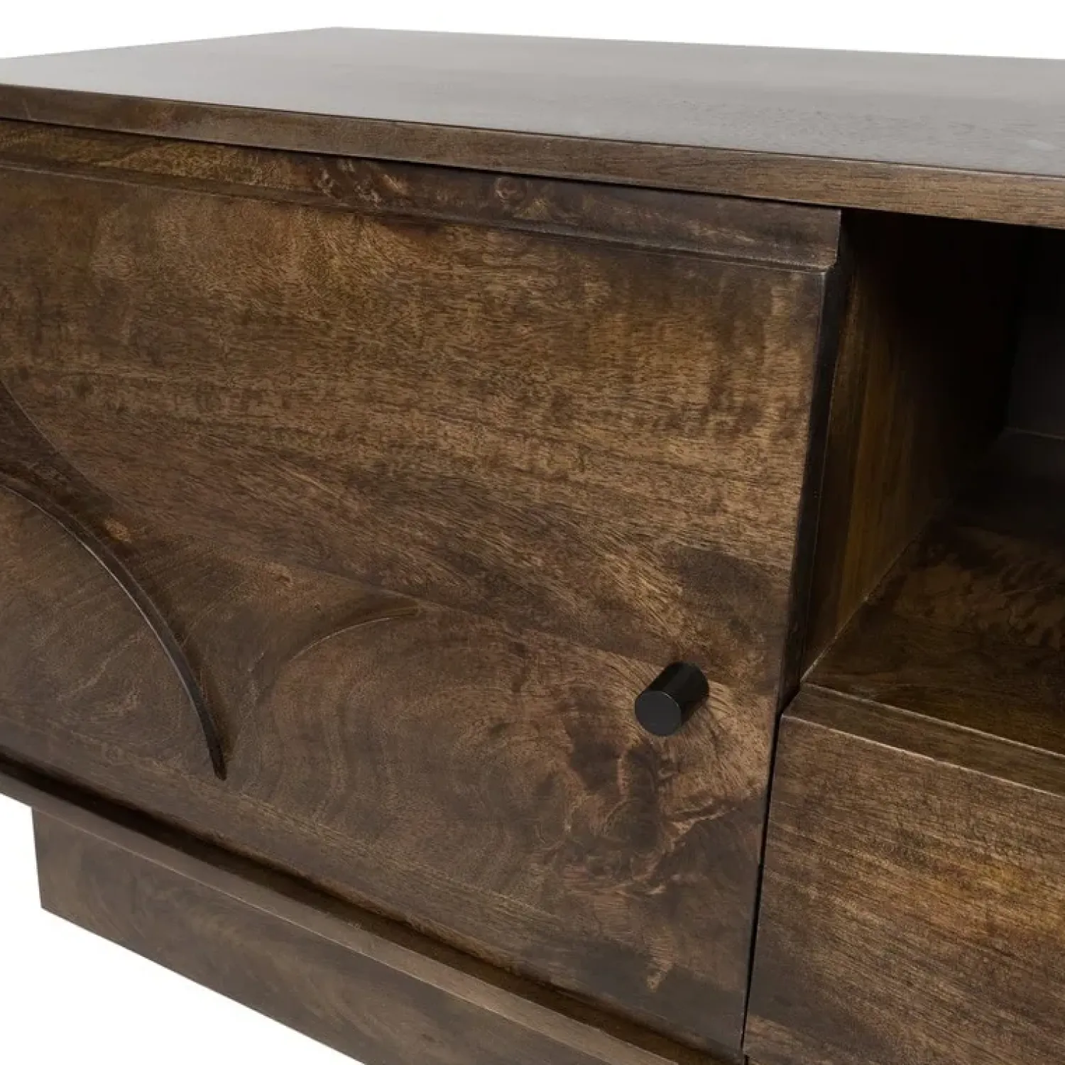 Mysons Industriele Kasten|Tv Meubels|Savanne Tv meubel Mangohout Walnoot 190cm
