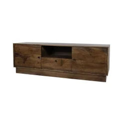 Mysons Industriele Kasten|Tv Meubels|Savanne Tv meubel Mangohout Walnoot 150cm