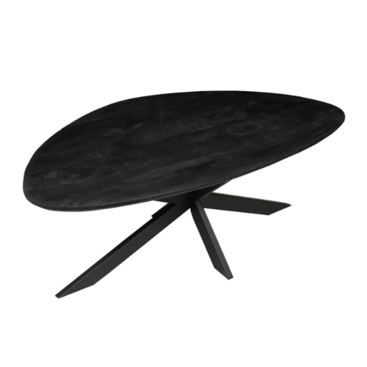 Furndea Salontafels|Scandi salontafel zwart industrieel 130cm