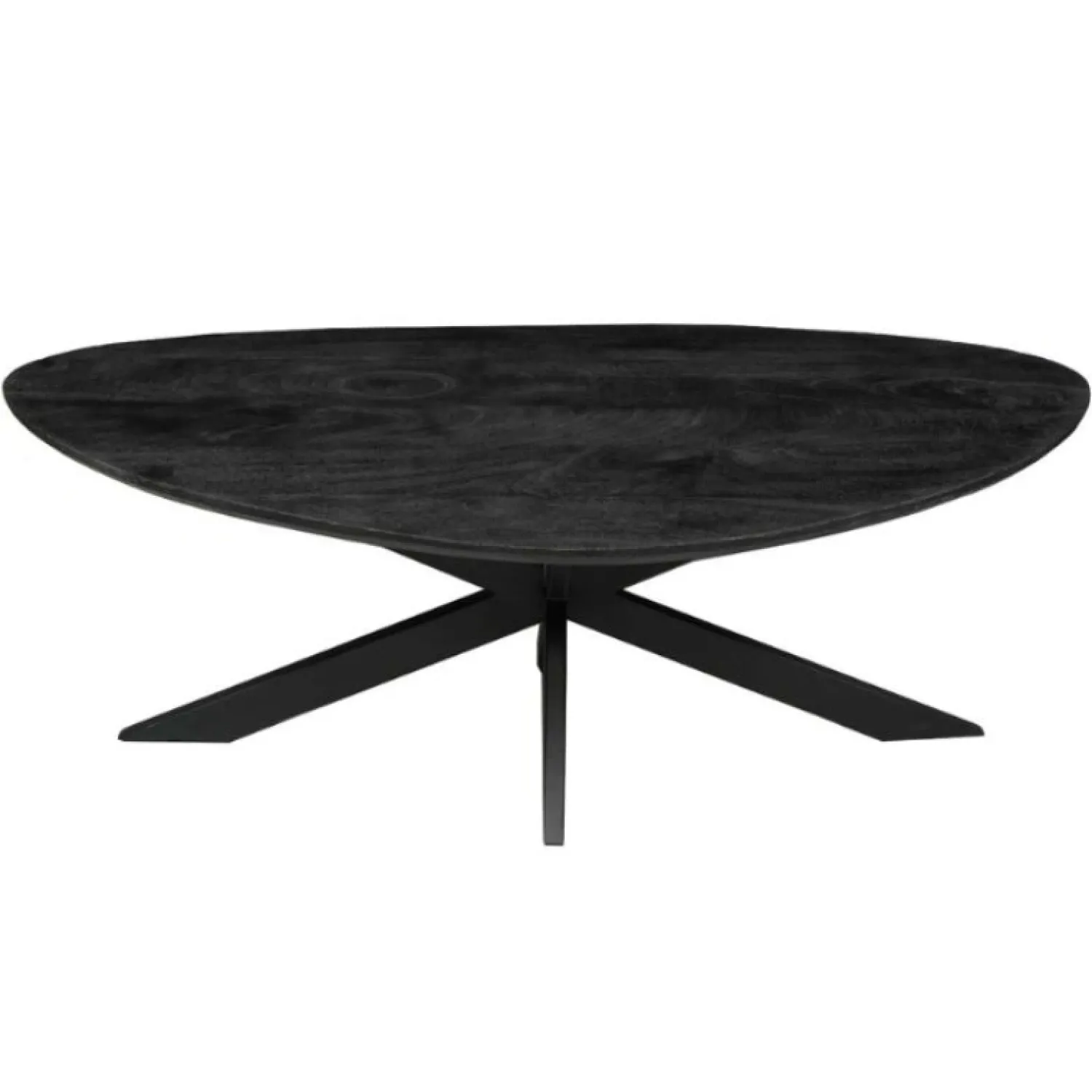 Furndea Salontafels|Scandi salontafel zwart industrieel 130cm