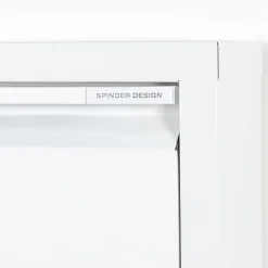 Redin Design Schoenenkasten|Schoenenkasten|Schoenenkast industrieel Pippen (2 lades) – wit metaal