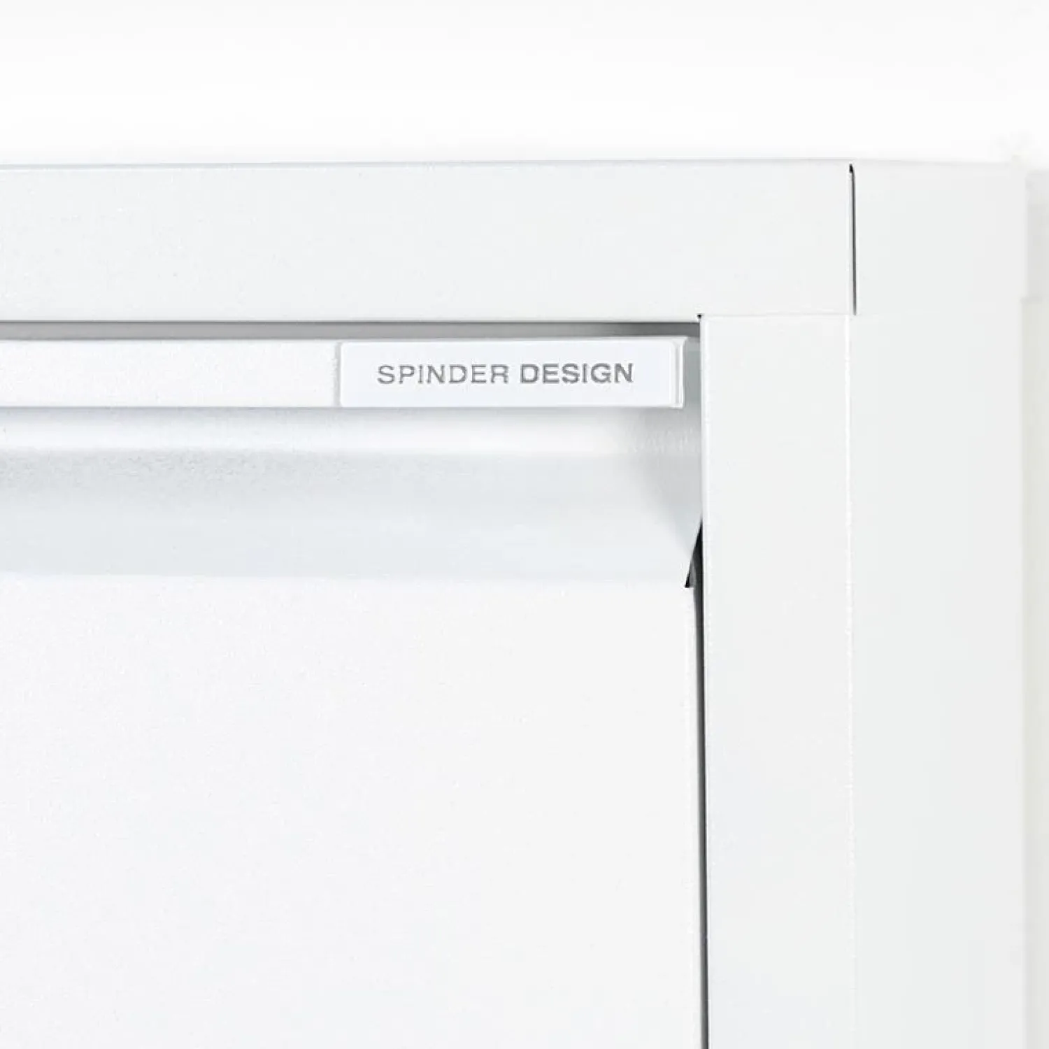 Redin Design Schoenenkasten|Schoenenkasten|Schoenenkast industrieel Pippen (2 lades) – wit metaal