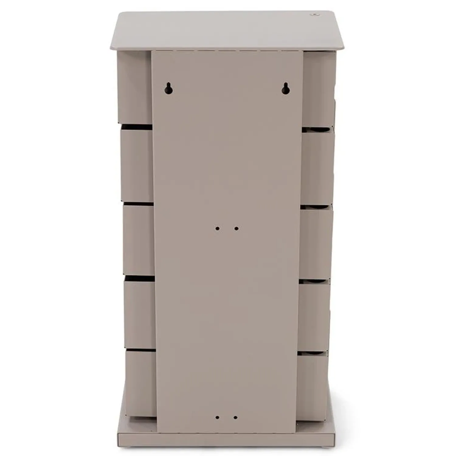 Redin Design Schoenenkasten|Schoenenkasten|Schoenenkast industrieel Rodman (5 lades) – Taupe metaal