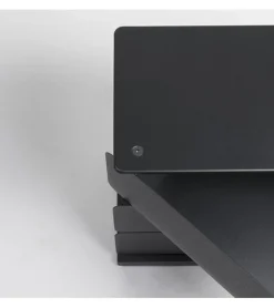 Redin Design Schoenenkasten|Schoenenkasten|Schoenenkast industrieel Rodman (3 lades) – Zwart metaal