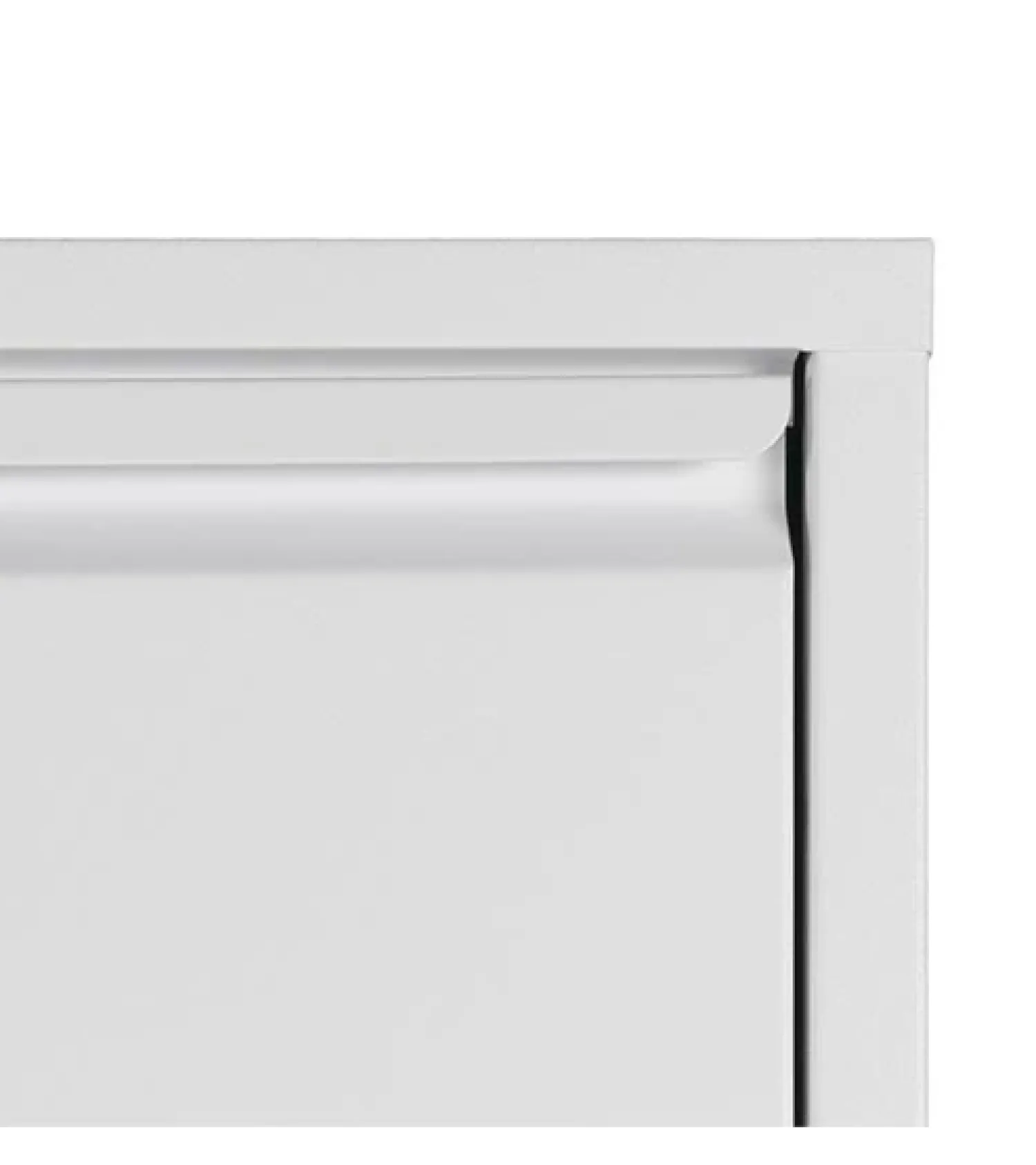 Redin Design Schoenenkasten|Schoenenkasten|Schoenenkastje industrieel Pippen (1 lade) – Wit metaal
