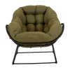 Lesli Living Tuinstoelen|Schommelstoel Cozy Olive