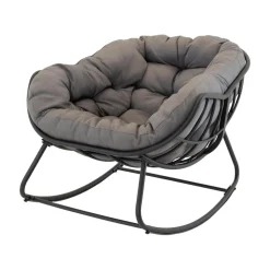 Lesli Living Tuinstoelen|Schommelstoel Cozy Stone