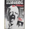 Metal Signs Metalen Borden|Scorpions tour - metalen bord