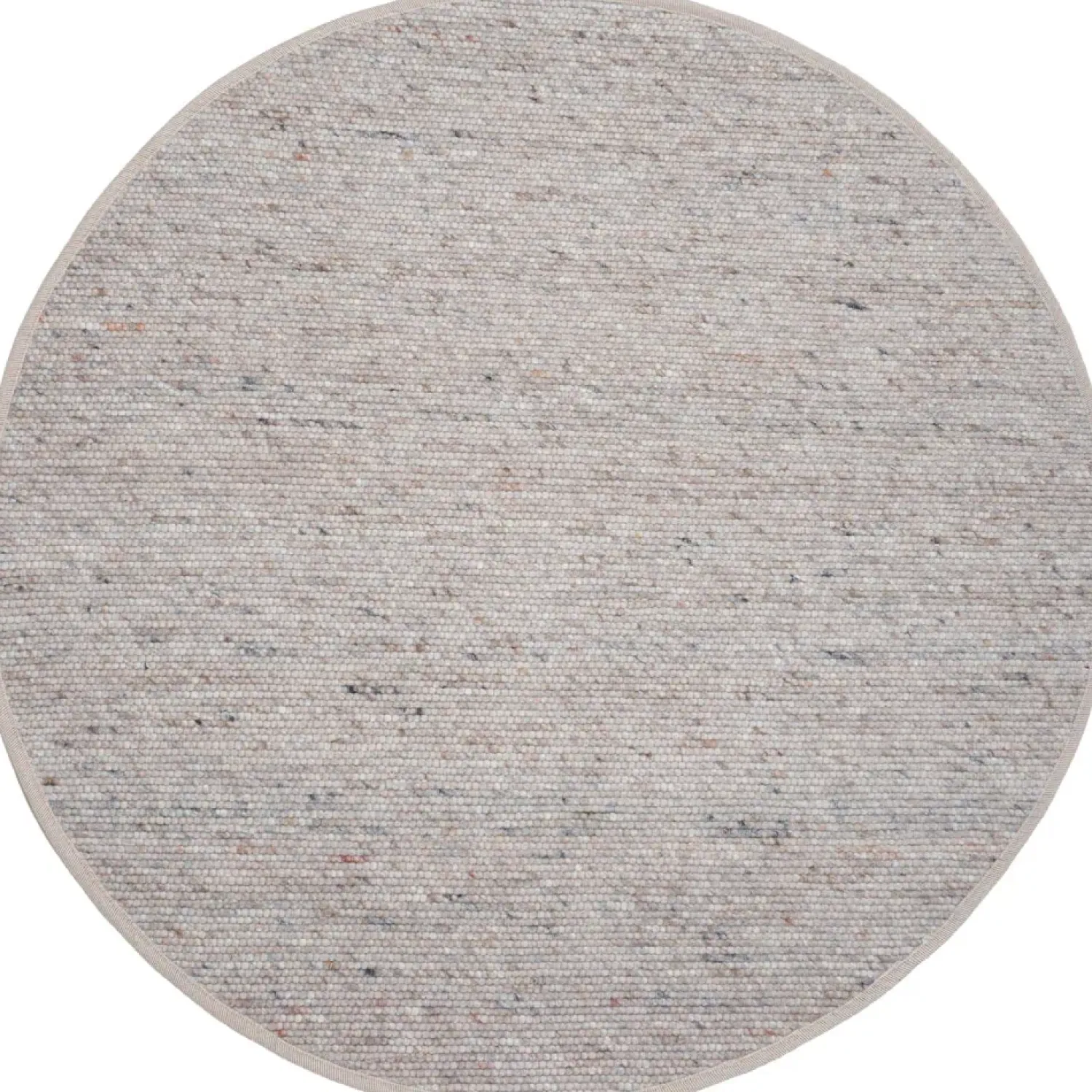 Decor 88 Vloerkleden|Scott vloerkleed Donker Beige Rond 160x160cm