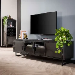 Kalfort Industriele Kasten|Tv Meubels|Seattle tv meubel industrieel 180cm