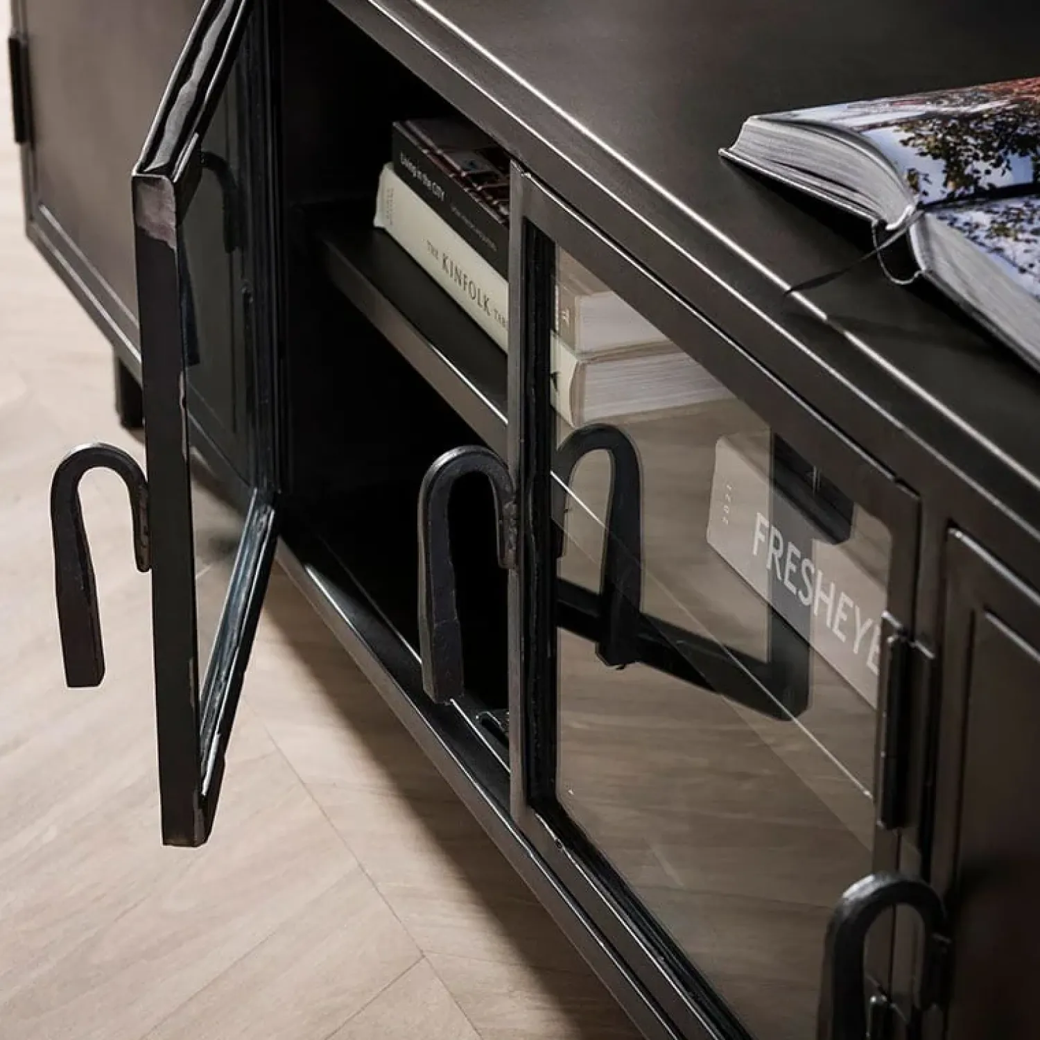 Kalfort Industriele Kasten|Tv Meubels|Seattle tv meubel industrieel 180cm