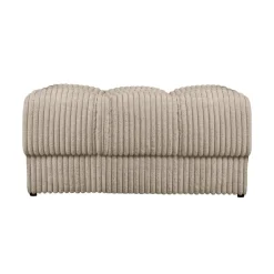 WOOOD Hockers|Second Date Hocker Ribstof Travertin 82cm
