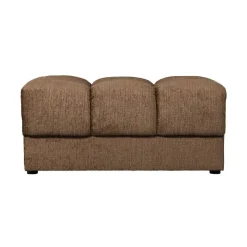 WOOOD Hockers|Second Date Hocker Structure Velvet Brass 82cm