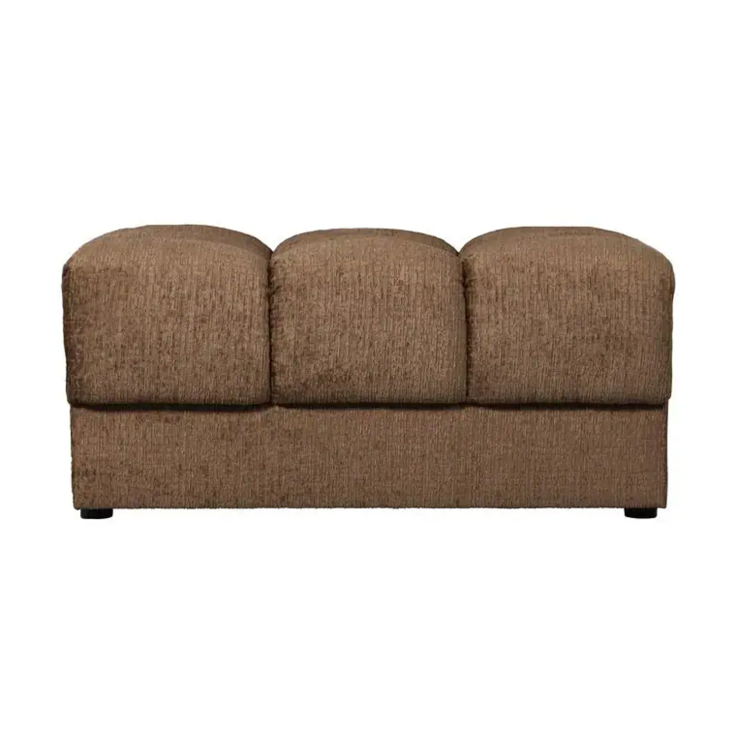 WOOOD Hockers|Second Date Hocker Structure Velvet Brass 82cm