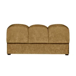 WOOOD Hockers|Second Date Hocker Velvet Goudgeel 82cm