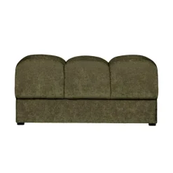 WOOOD Hockers|Second Date Hocker Velvet Groen 82cm