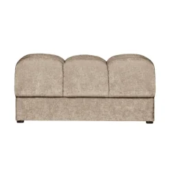 WOOOD Hockers|Second Date Hocker Velvet Nougat 82cm