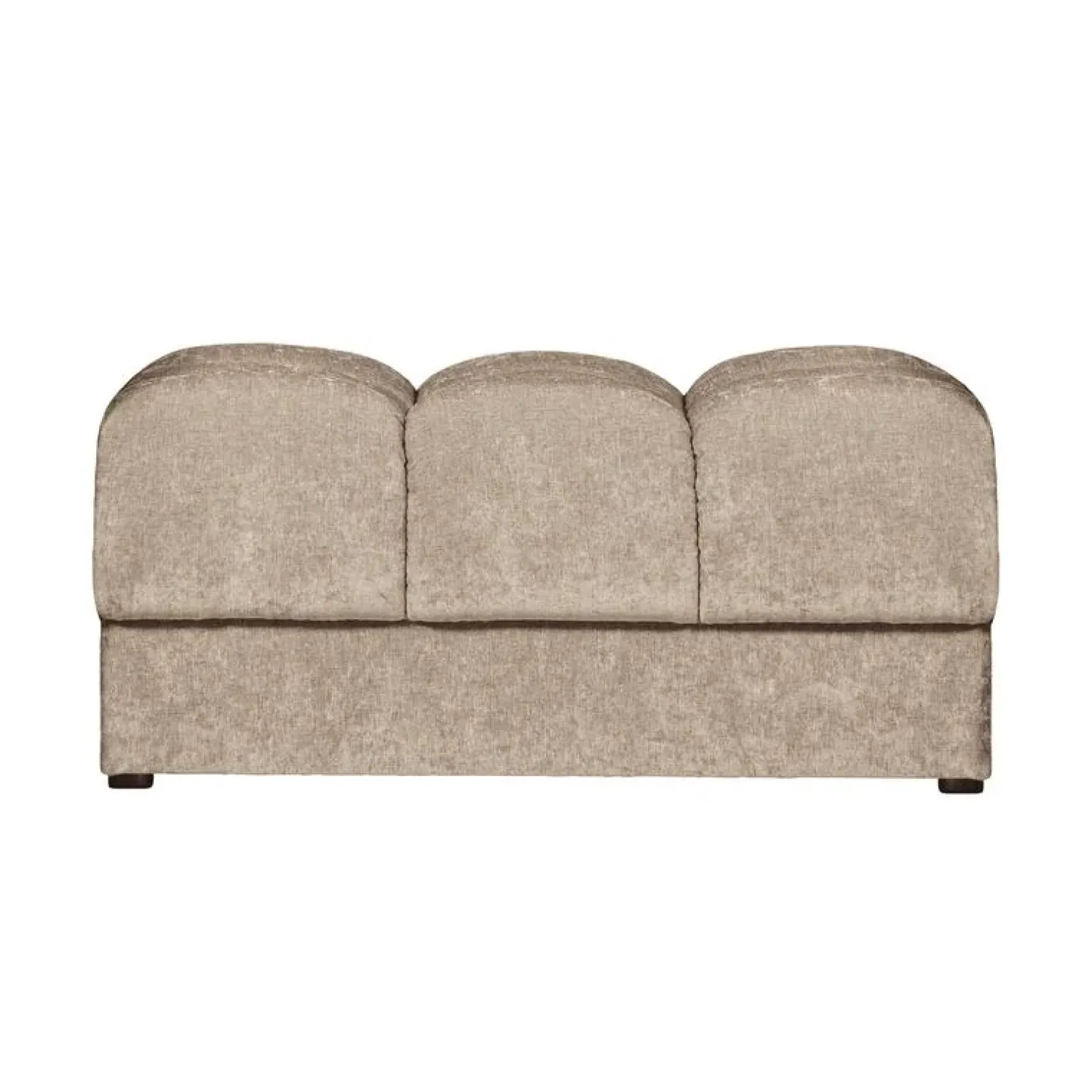 WOOOD Hockers|Second Date Hocker Velvet Nougat 82cm