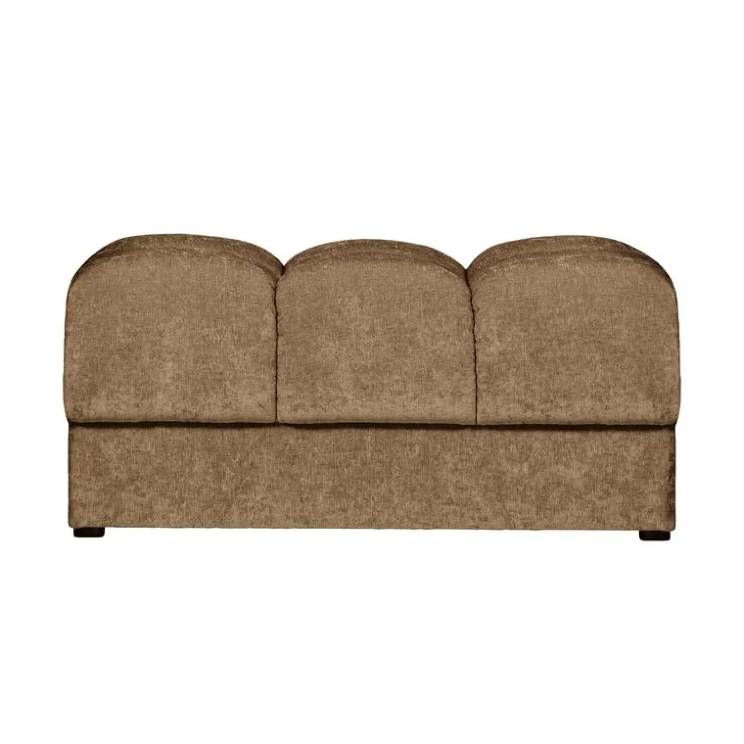 WOOOD Hockers|Second Date Hocker Velvet Zand 82cm