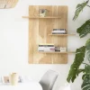 By Boo Wandplanken|Wandplanken|Seco Wandplanken acaciahout Naturel 60cm