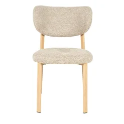 By Boo Eetkamerstoelen|Sedia Eetkamerstoel Naturel