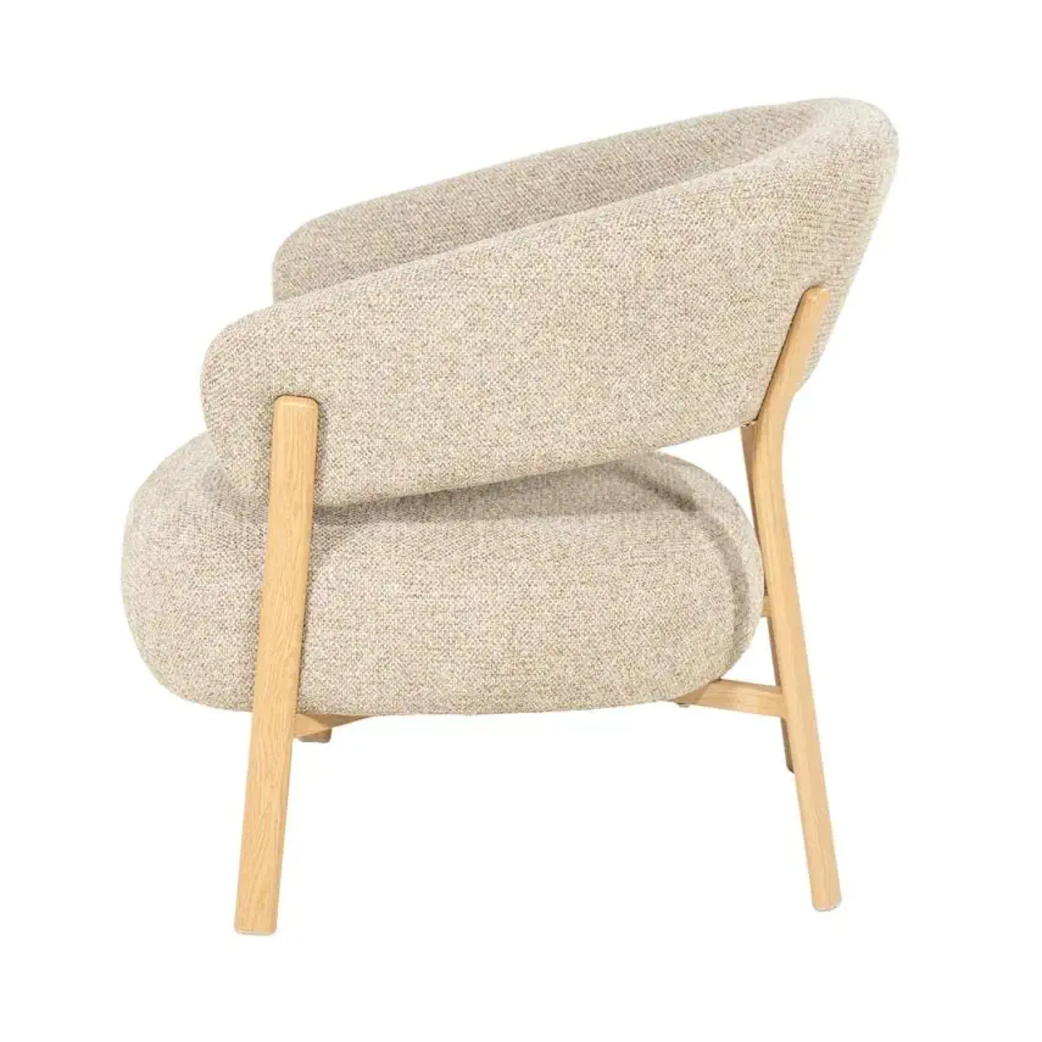 By Boo Fauteuils|Sedia Fauteuil Naturel