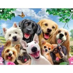 Metal Signs Metalen Borden|Selfie Honden - metalen bord
