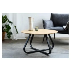 LykkeHome Salontafels|Sera Salontafel rond 80 cm naturel