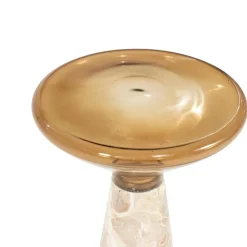 By Boo Bijzettafels|Sereno Bijzettafel rond Marrone 34cm