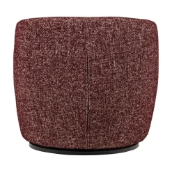 WOOOD Fauteuils|Serra Draaifauteuil Bordeauxrood Melange