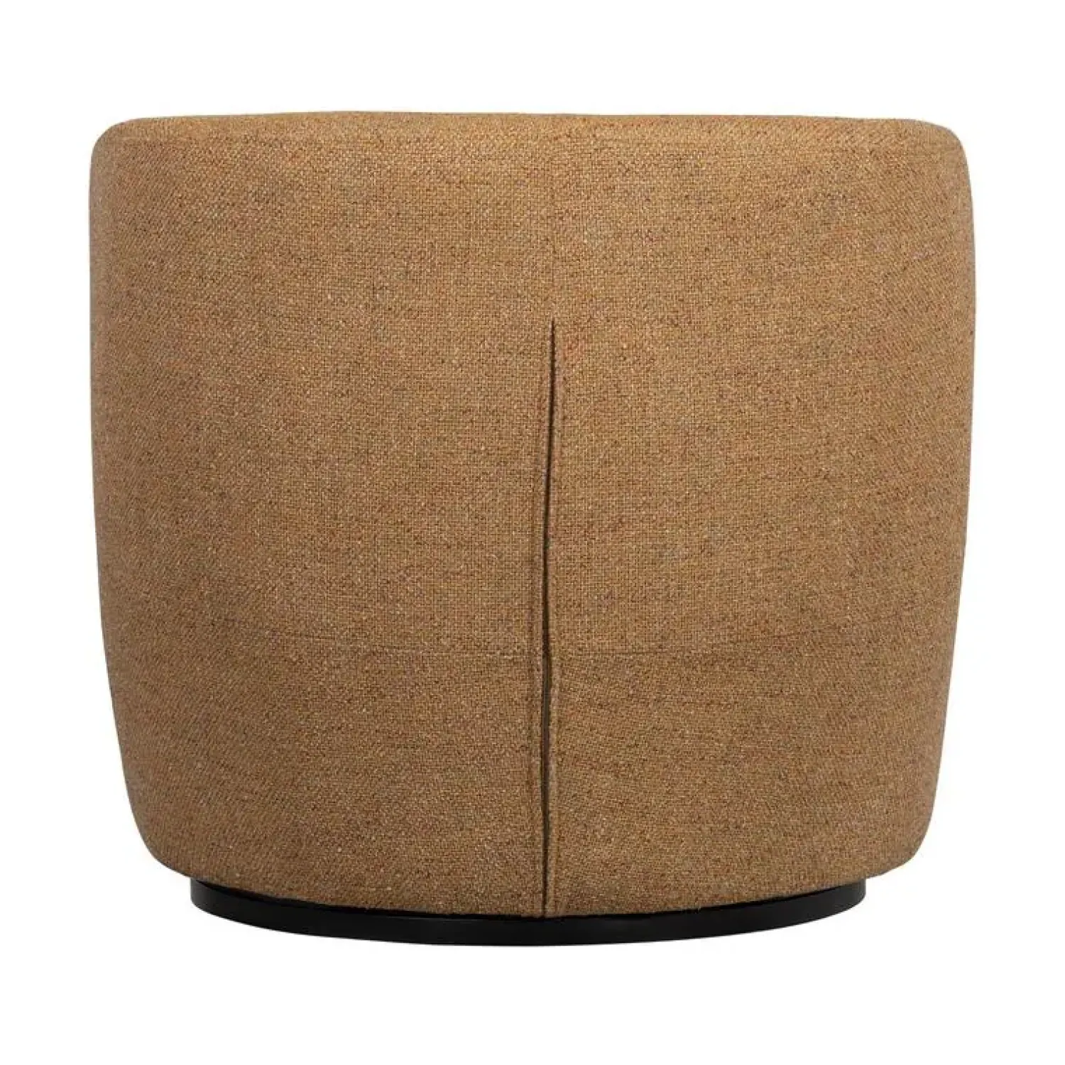 WOOOD Fauteuils|Serra Draaifauteuil Geweven Stof Curry Melange