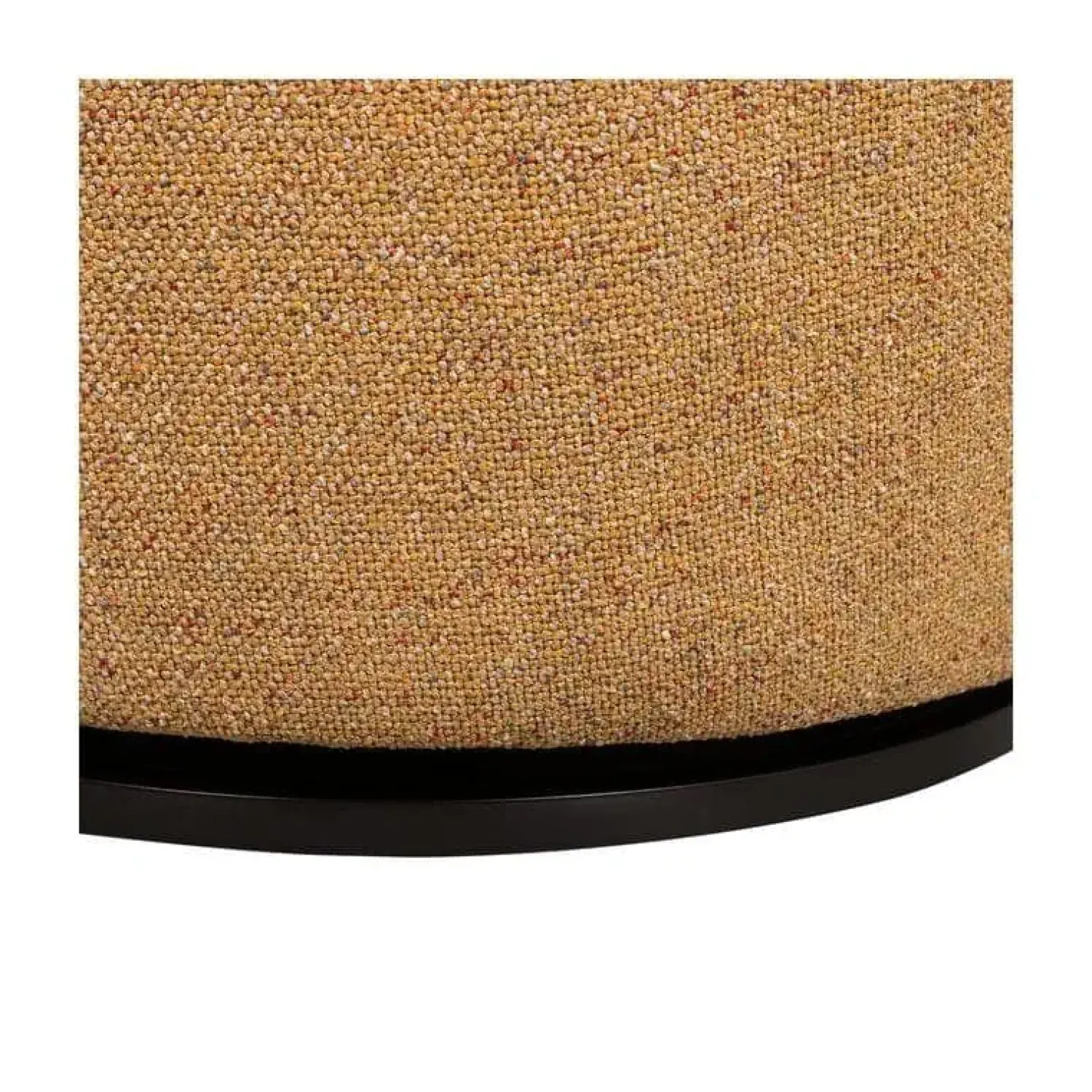 WOOOD Fauteuils|Serra Draaifauteuil Geweven Stof Curry Melange