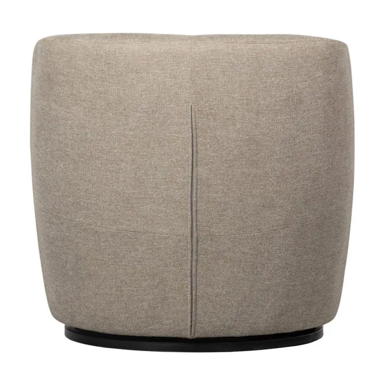 WOOOD Fauteuils|Serra Draaifauteuil Geweven Stof Zand