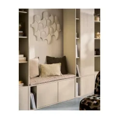 vtwonen Industriele Kasten|Tv Meubels|Settle Down Tv meubel/bankje dust met zitkussen 108 cm