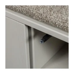vtwonen Industriele Kasten|Tv Meubels|Settle Down Tv meubel/bankje dust met zitkussen 108 cm