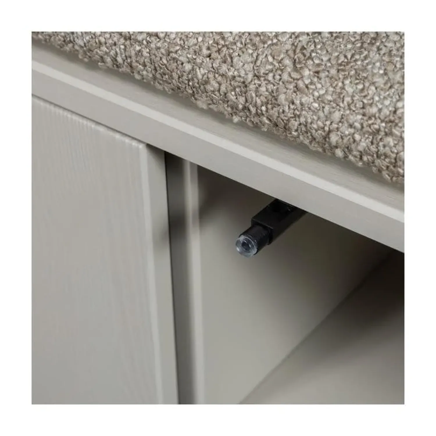vtwonen Industriele Kasten|Tv Meubels|Settle Down Tv meubel/bankje dust met zitkussen 108 cm