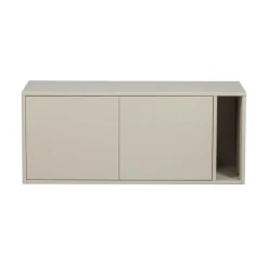 vtwonen Industriele Kasten|Tv Meubels|Settle Down Tv meubel/bankje grenen dust 108 cm