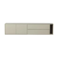 vtwonen Industriele Kasten|Tv Meubels|Settle Down Tv meubel grenen dust 200 cm