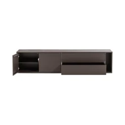 vtwonen Industriele Kasten|Tv Meubels|Settle Down Tv meubel Grenen Middenbruin 200cm