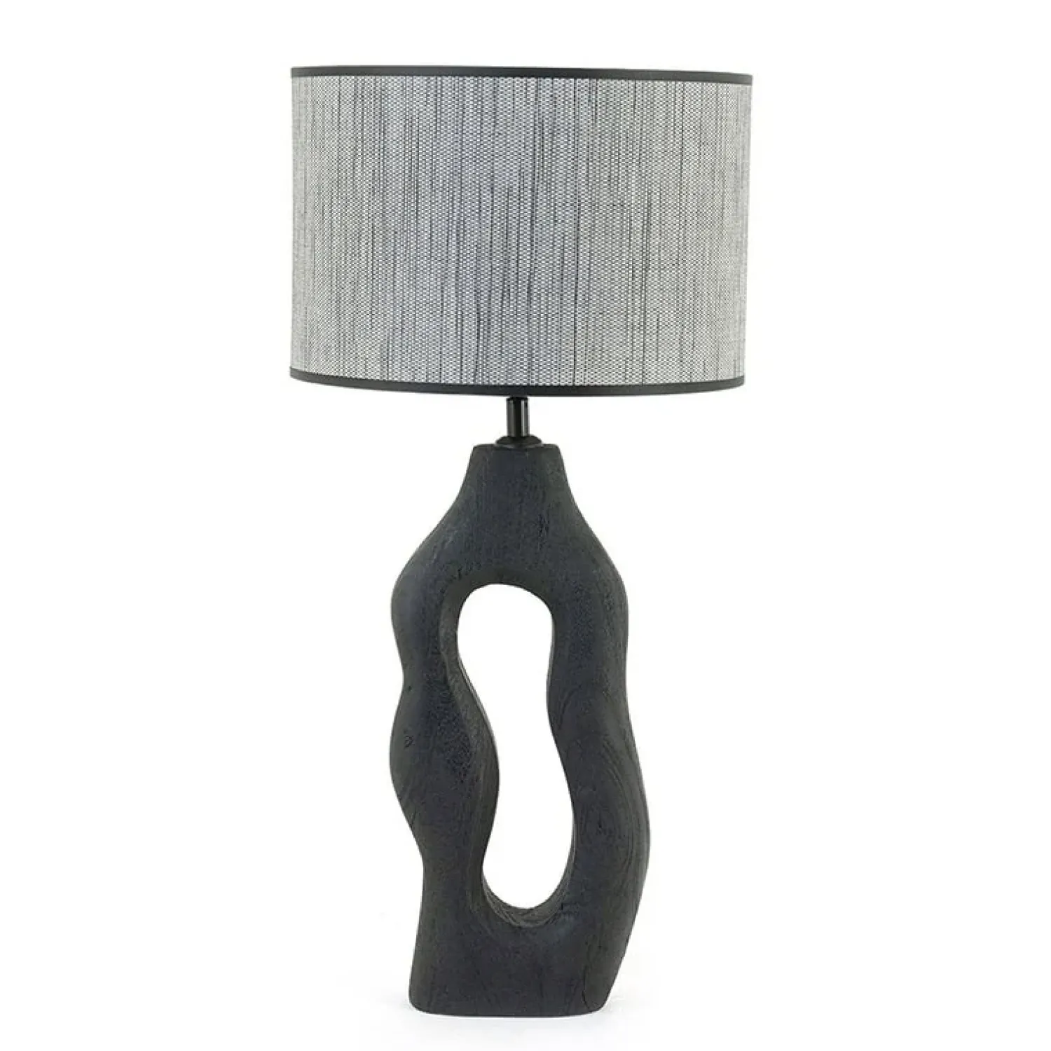 By Boo Tafellampen|Shiboo tafellamp hout naturel zwart