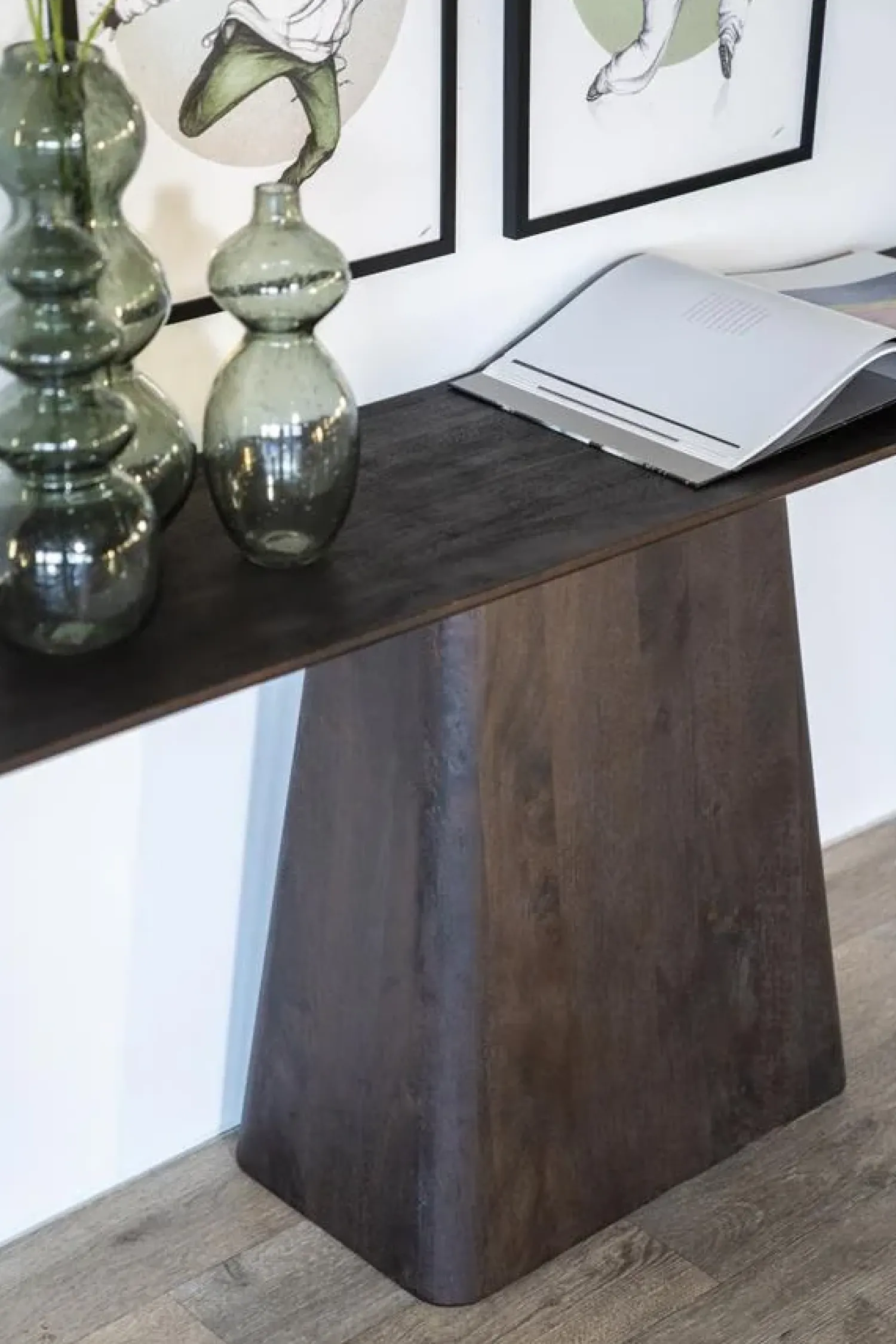 Eleonora Sidetables|Sidetable Aron 180×40 bruin