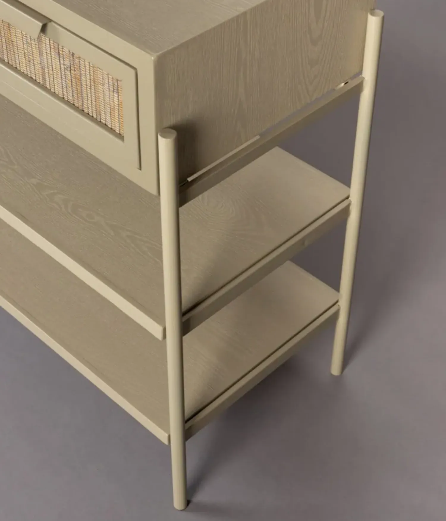 Dutchbone Sidetables|Sidetable Yasu Rotan Beige 120cm