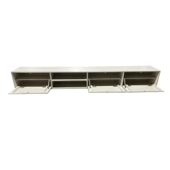 Vane Living Industriele Kasten|Tv Meubels|Sigge Zwevend Tv meubel zand 240cm