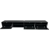 Vane Living Industriele Kasten|Tv Meubels|Sigge Zwevend Tv meubel zwart 240cm