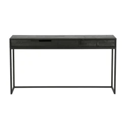 WOOOD Bureautafels|Silas Bureau Essen Blacknight 140cm