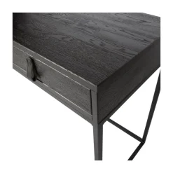 WOOOD Bureautafels|Silas Bureau Essen Blacknight 140cm