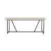 WOOOD Eettafels|Silas Eettafel Essen Dust 220cm