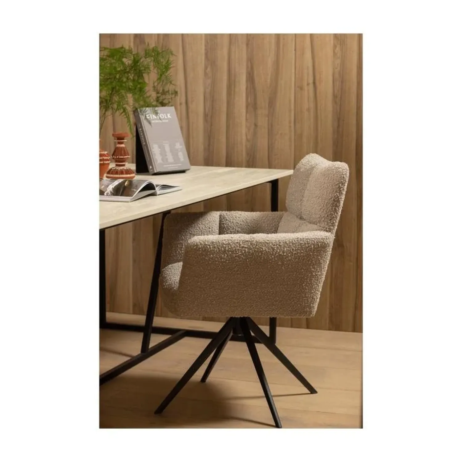 WOOOD Eettafels|Silas Eettafel Essen Dust 220cm